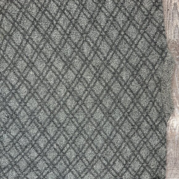 Vintage Pierre Cardin 100% Alpaca Wool Sweater Black Grey Made In Peru Men Sz L - Picture 9 of 13